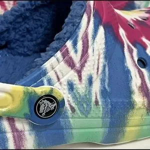 CROCS | Shoes | Crocs Men Size 3 Classic Tiedye Lined Clog  display picture 1